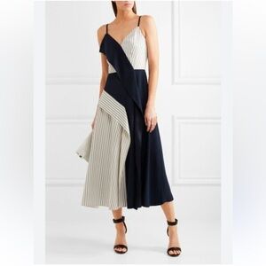ADEAM Navy Deconstructed Slip Midi Dress * HP💕*